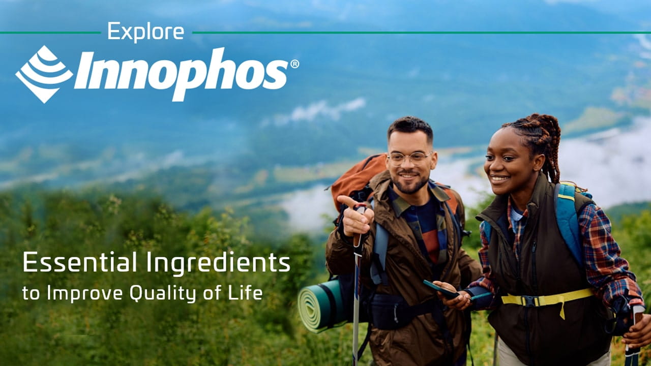 A couple hiking on a mountain