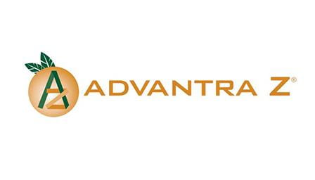 ADVANTRA Z® logo with a stylized “A” inside an orange circle topped with green leaves.