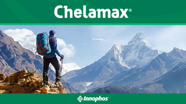 Hiker overlooking mountains under “Chelamax”