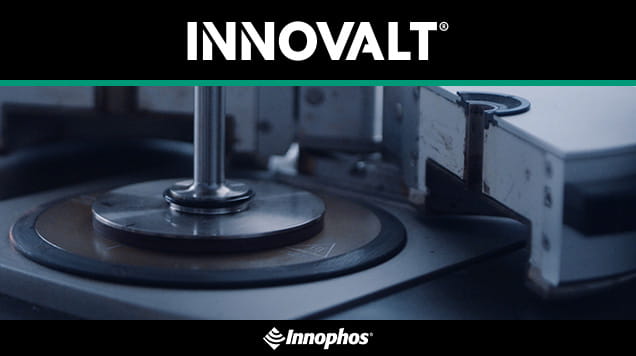Industrial machinery close-up labeled “INNOVALT”