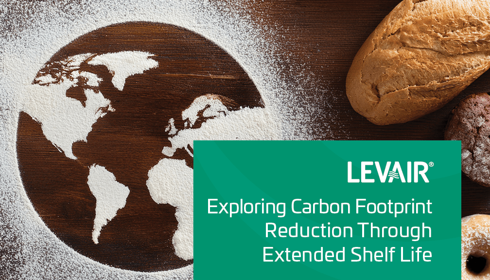 Levair whitepaper cover about reducing carbon footprint through extended shelf life.