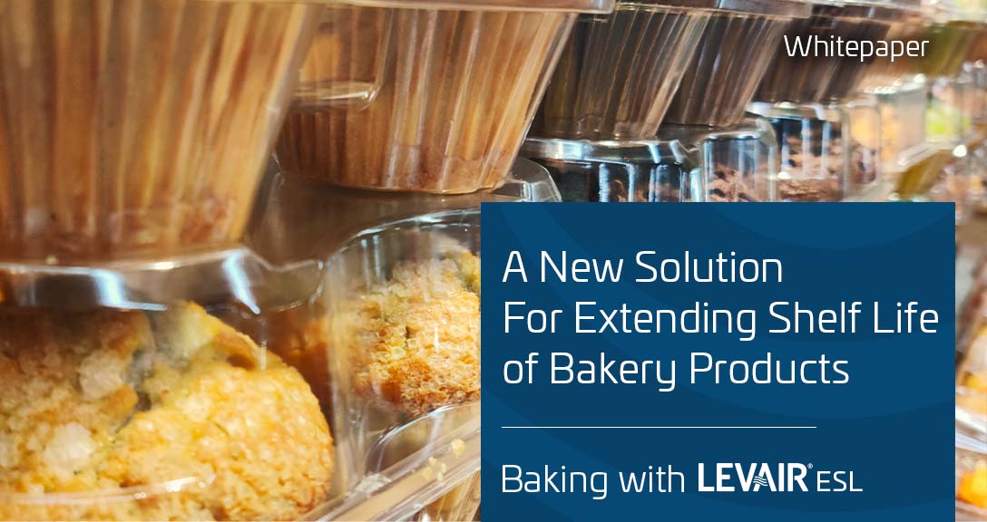 Baked goods in rows of plastic displays