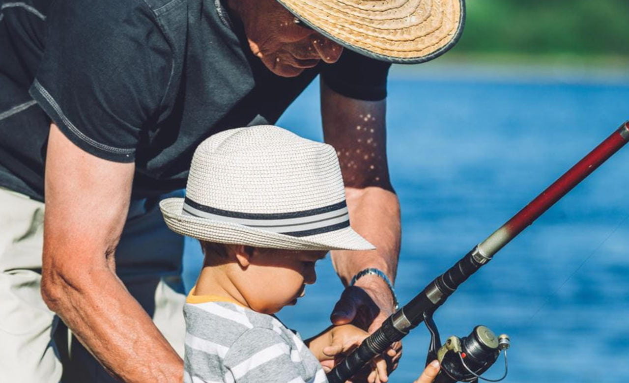 Cognative Health - Grandfather with Grandchild