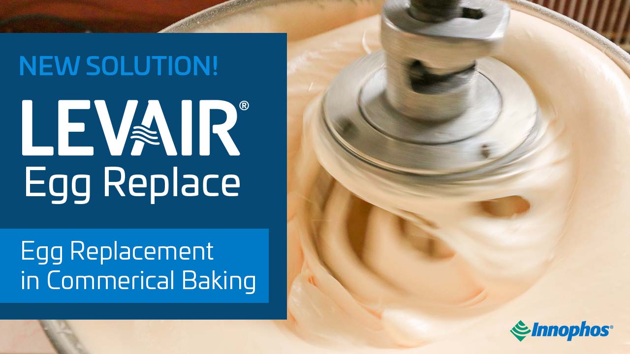 Egg batter replacement being mixed