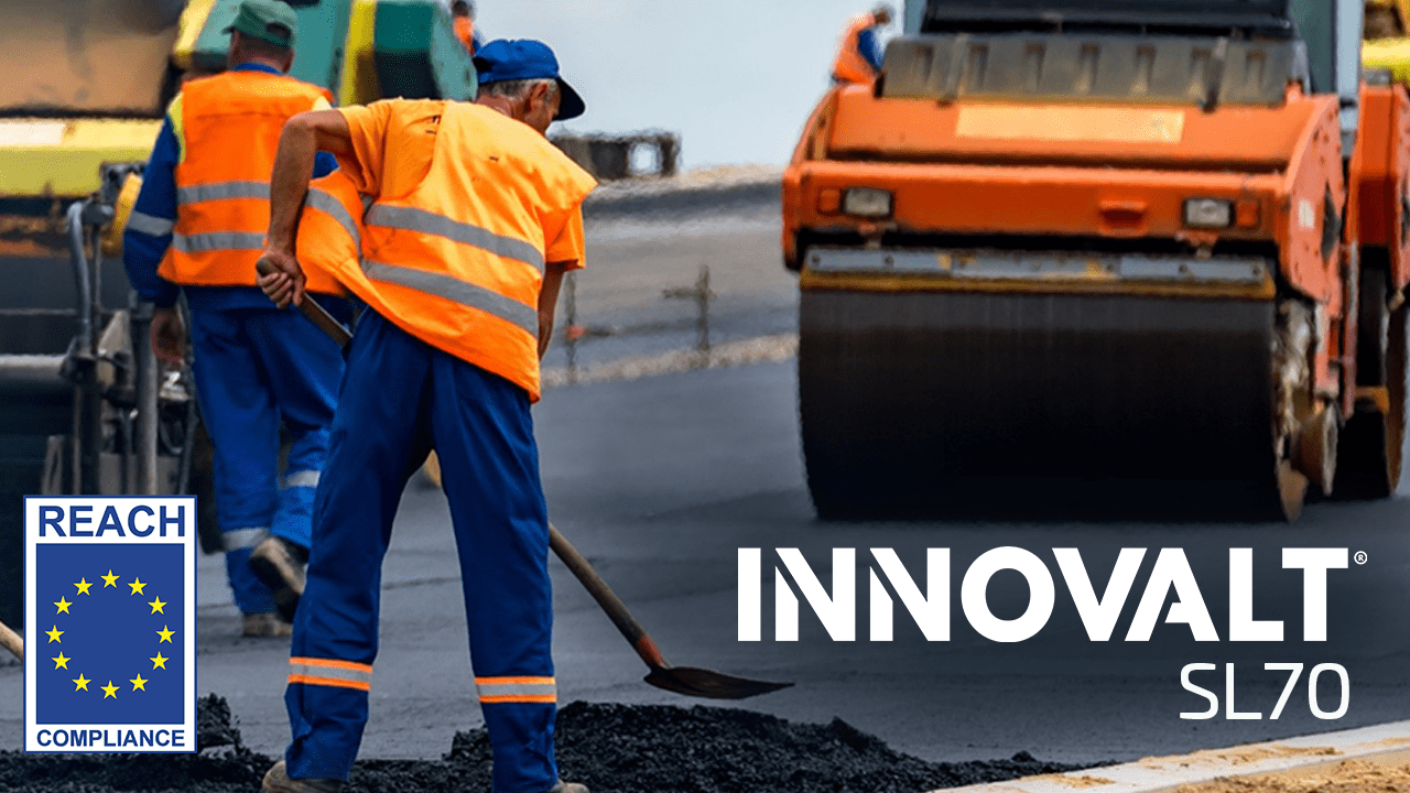 Workers in the asphalt industry