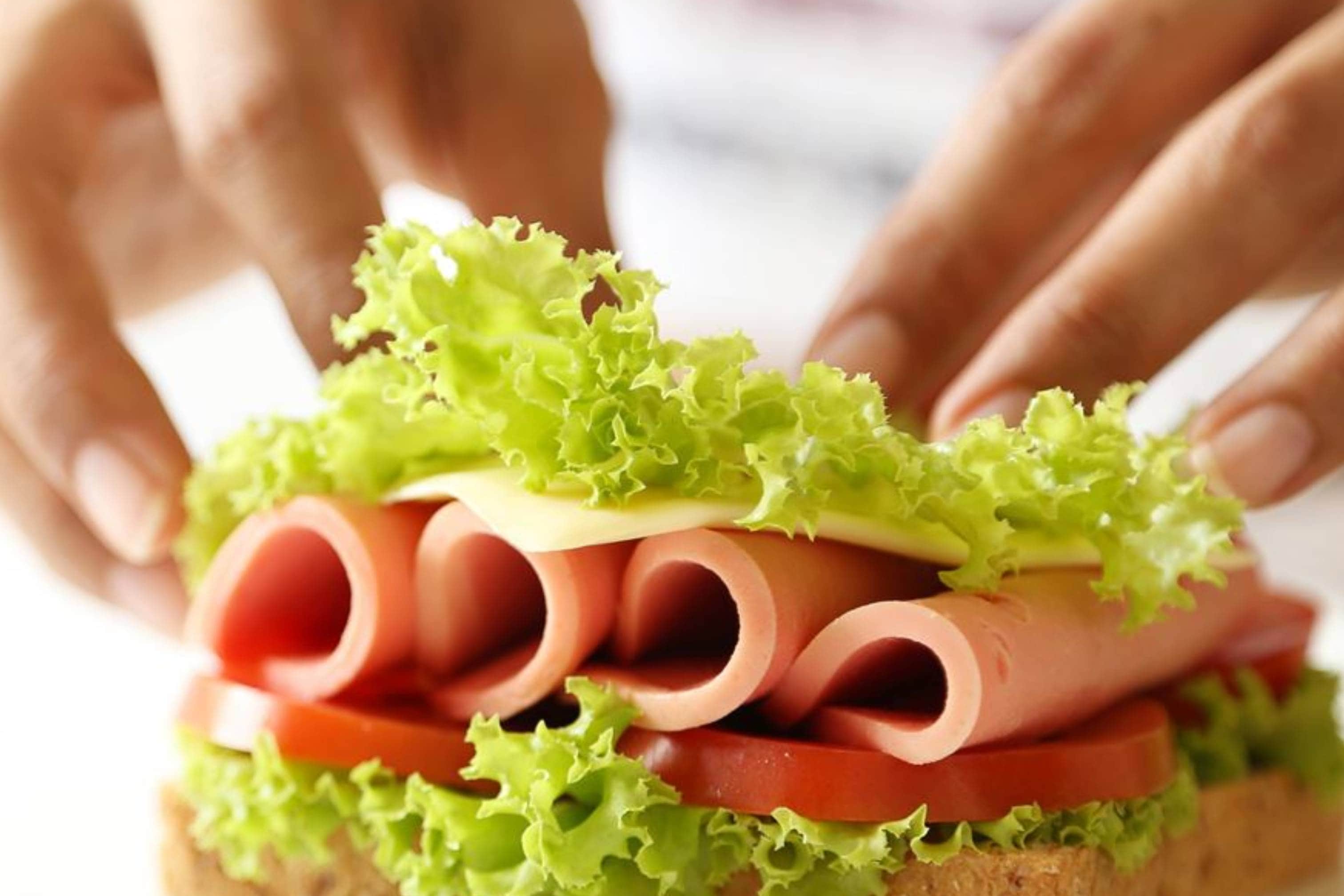 Sodium Reduction in Meat and Poultry Products - Sandwich using lunch meat