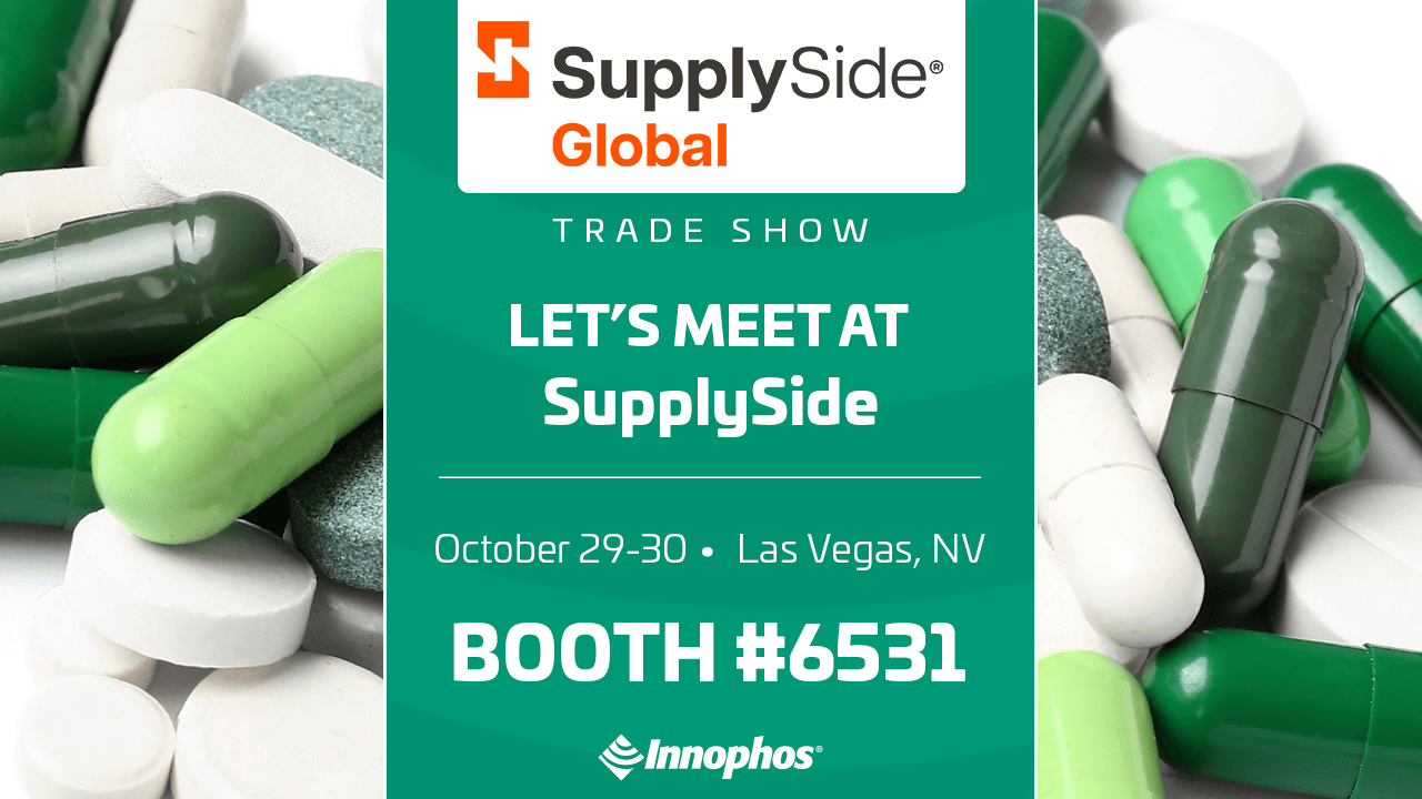 Trade show ad with capsules, Oct 29–30, Las Vegas